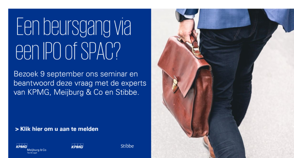 SPAC KPMG Meijburg seminar