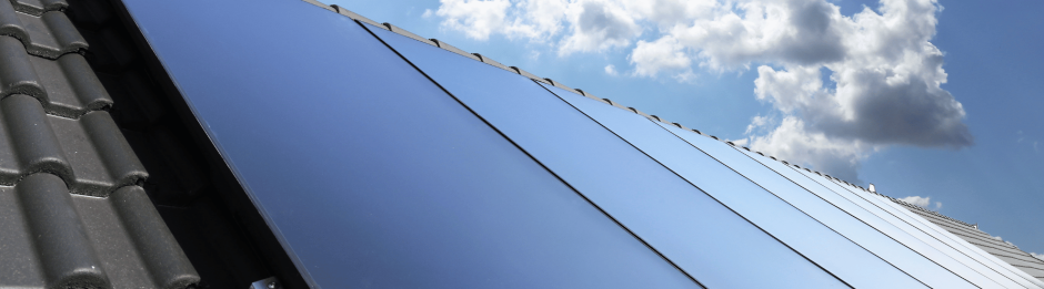 Zonnepanelen als onderdeel van gebouw