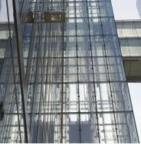 glazen  gebouw