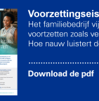 BOR voorwaarde: voortzettingseis